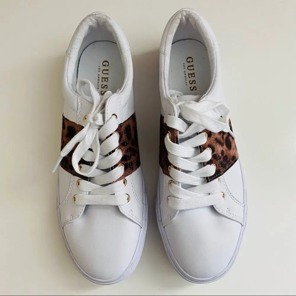 NWOT Guess Leopard Sneakers - Picture 5 of 7